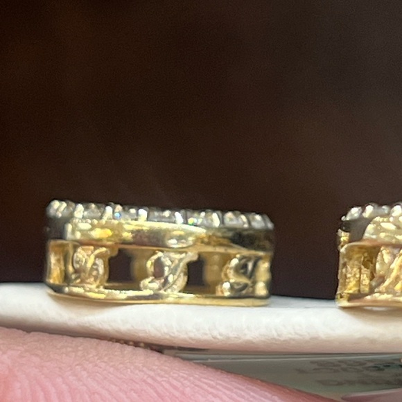 Diamond earrings - Picture 4 of 6